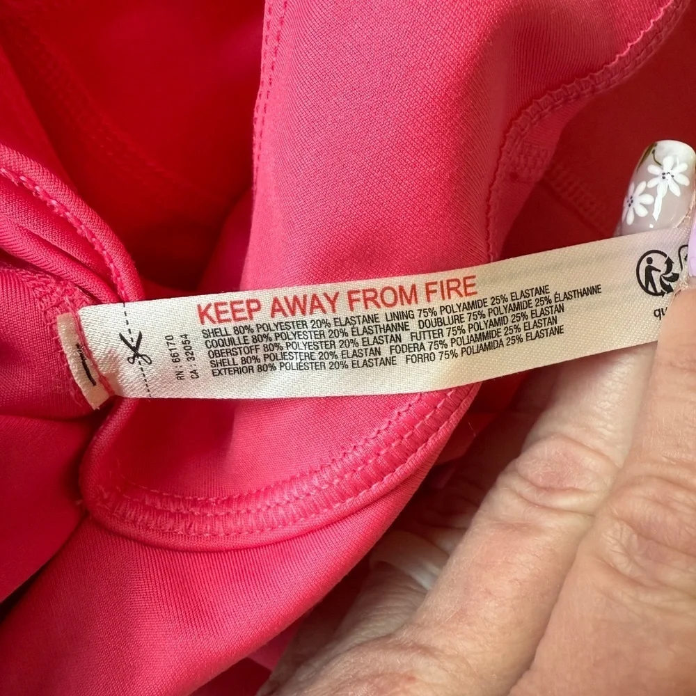 New! Free Movement x Free People Back It Up Jumpsuit Bright Pink 45452